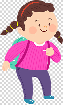 주간 여자 교육 감정 어린이 신발 상의 가방 학교 관계 모션 표정 사람 파일형식 소녀 배낭 달리기 웃음 스웨터 운동화 즐거움 아침 교실 친구 외출 생활 편집이미지 PNG
