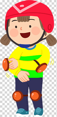 여자 감정 어린이 스포츠용품 건강 사람 장비 파일형식 소녀 스케이트 보호장비 손목보호대 준비 모션 놀이 레저 운동 즐거움 야외 편집이미지 PNG