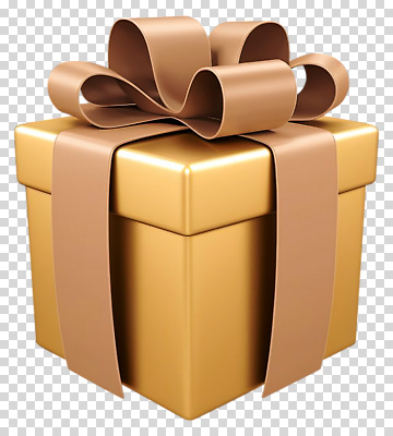 편집이미지 디자인 기념일 행복 리본 선물 이벤트 장식 상자 갈색 희망 금색 축하 포장지 PNG 감정 컬러 컨셉 포장 파일형식