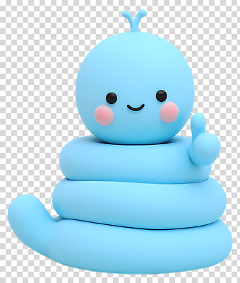 컬러 컨셉 파충류 표정 신체부위 감각 파일형식 파란색 뱀 캐릭터 귀여움 손 웃음 디자인 장난감 소프트 부드러움 그림 장식 편집이미지 PNG