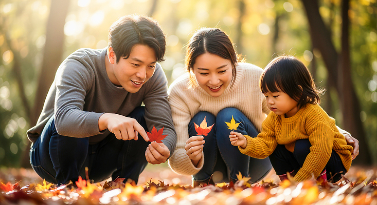 JPG 편집이미지 공원 행복 어린이 컬러 단풍 잎 가족 모션 자연 놀이 빨간색 부모 노란색 가을 즐거움 의료성형뷰티 편집실사 AI포토 AI인물포토 AI콘텐츠 식물 계절 공공시설 감정 관계 사람 CG 생태계 파일형식