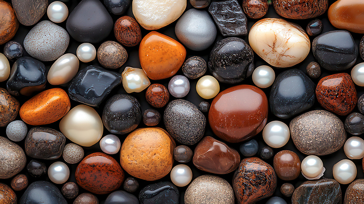 JPG 모양 편집이미지 컬러 자연 바닥 장식 빛 돌_바위 크기 질감 진주 광택 조화 가벼움 물질 뷰티풀 편집실사 AI포토 AI콘텐츠 무게 보석 CG 생태계 파일형식