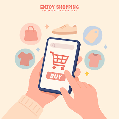 손 옷 신발 티셔츠 가방 일러스트 손가락 스마트폰 바구니 디지털 소비 구매 쇼핑몰 고객 결제 온라인쇼핑 편리함 리뷰 국내일러스트 AI파일 잡화 컨셉 셔츠 신체부위 핸드폰 스마트기기 쇼핑 온라인 파일형식 벡터