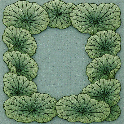 JPG 식물 편집이미지 디자인 예술 컬러 백그라운드 자연 수채화 한국 장식 편안함 테두리 연잎 그림 조화 편집실사 AI포토 AI콘텐츠 아시아 잎 감각 CG 생태계 파일형식