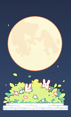 동물 꽃 컬러 일러스트 자연 하늘 생명 나뭇잎 풍경 초원 그래픽 귀여움 환경 달 토끼 밤 즐거움 장면 놀기 여름밤 국내일러스트 AI파일 자연요소 식물 감정 컨셉 잎 포유류 모션 여름 반려동물 견과류 야간 생태계 파일형식 벡터