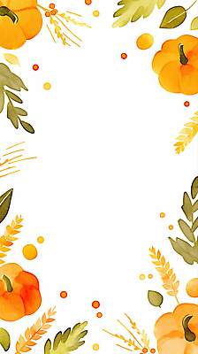 JPG 식물 디자인 계절 백그라운드 잎 일러스트 자연 호박 수채화 따뜻함 풍경 장식 금색 가을 원형 색감 디지털아트 국내일러스트 AI일러스트 AI콘텐츠 도형 컬러 채소 생태계 파일형식