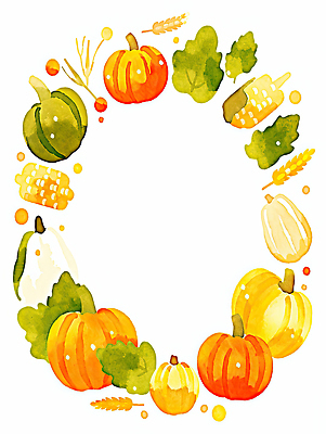 JPG 식물 계절 예술 컬러 채소 일러스트 자연 호박 수채화 곡류 건강 장식 농작물 농장 식사 수확 가을 원형 유기농 색감 국내일러스트 AI일러스트 AI콘텐츠 도형 웰빙 농업 생태계 파일형식