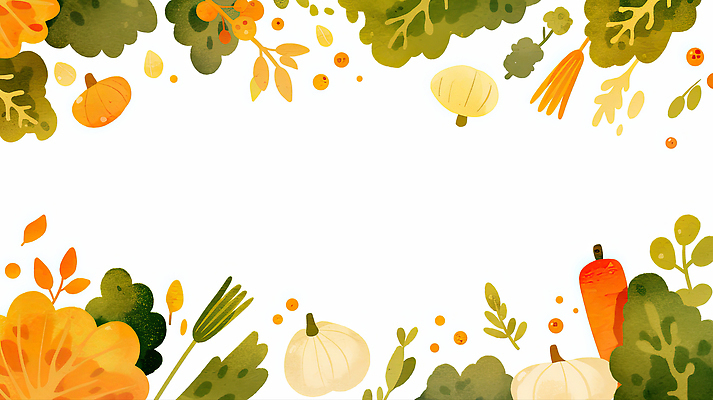 JPG 식물 디자인 백그라운드 채소 과일 일러스트 자연 그래픽 장식 농작물 컬러풀 가을 화려 유기농 색채 국내일러스트 AI일러스트 AI콘텐츠 웰빙 계절 컬러 컨셉 농업 생태계 파일형식