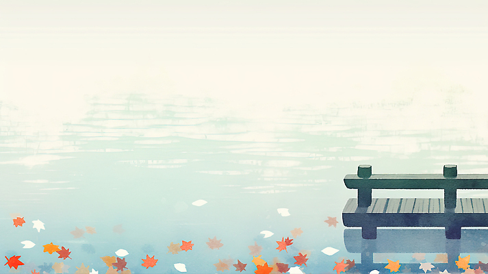 JPG 호수 물결 컬러 잎 일러스트 자연 나뭇잎 풍경 반사 평화 맑음 고요 산책 가을 시세 수면 명상 조용 뷰티풀 오후 국내일러스트 AI일러스트 AI콘텐츠 식물 계절 컨셉 날씨 휴식 물 금융 생태계 파일형식