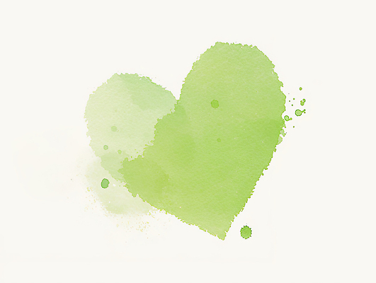 JPG 디자인 감정 예술 컬러 백그라운드 일러스트 자연 수채화 사랑 초록색 평화 하트 감각 유기농 부드러움 뷰티풀 창의성 국내일러스트 AI일러스트 AI콘텐츠 모양 웰빙 컨셉 생태계 파일형식