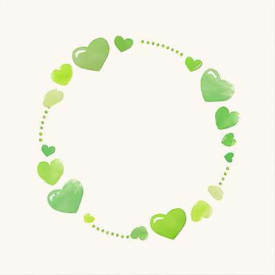 JPG 디자인 예술 컬러 백그라운드 패턴 일러스트 자연 따뜻함 사랑 그래픽 장식 초록색 하트 원형 그림 순환 심플 부드러움 뷰티풀 창의성 국내일러스트 AI일러스트 AI콘텐츠 모양 도형 감정 무늬 모션 감각 생태계 파일형식