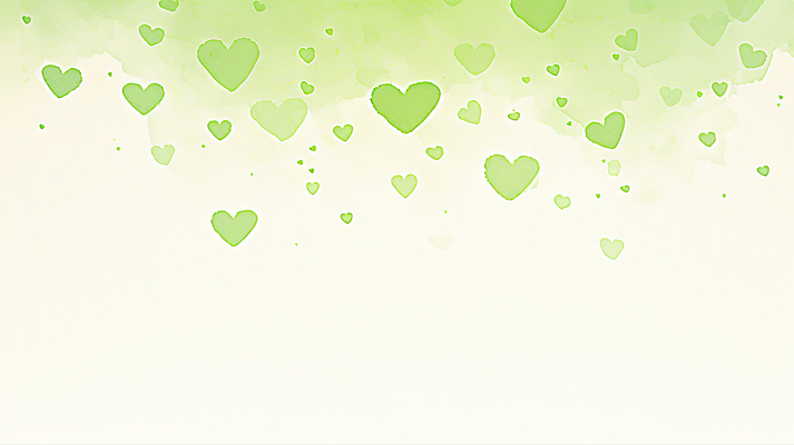 JPG 디자인 감정 예술 백그라운드 패턴 일러스트 자연 추상 사랑 장식 초록색 귀여움 하트 분위기 부드러움 화사함 상큼 테마 아기자기 국내일러스트 AI일러스트 AI콘텐츠 모양 컬러 컨셉 무늬 감각 생태계 파일형식