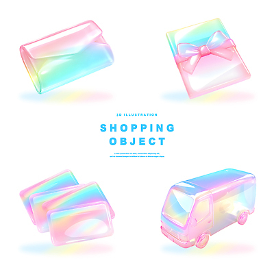 PSD 편집이미지 디자인 예술 선물 그래픽 쇼핑 3D 투명 상품 모던 패키지 편집3D 디지털합성 파일형식