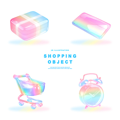 PSD 편집이미지 디자인 시계 컬러 선물 그래픽 쇼핑 반사 3D 디지털 카트 소비 상품 모던 패키지 편집3D 디지털합성 파일형식