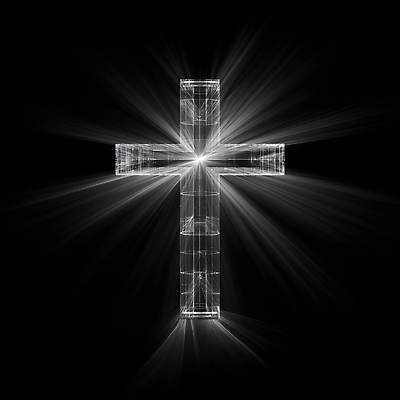 JPG 편집이미지 디자인 기독교 종교 예술 상징 십자가 프로포즈 조명 장식 빛 평화 어둠 희망 편집3D AI컴퓨터그래픽 AI콘텐츠 감정 컨셉 3D 파일형식
