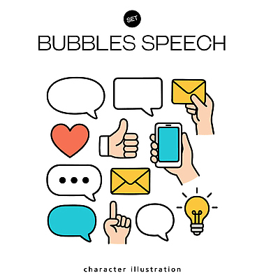 문자 손 디자인 감정 예술 컬러 말풍선 일러스트 대화 디지털 정보 표현 메시지 심볼 소통 메신저 소셜미디어 창의성 콘텐츠 국내일러스트 AI파일 컨셉 말하기 신체부위 파일형식 벡터