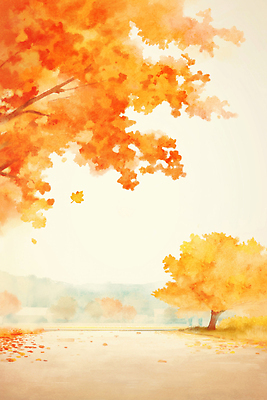 JPG 나무 호수 여유 여행 단풍 일러스트 자연 하늘 나뭇잎 풍경 노란색 주황색 고요 산책 가을 수면 땅 그림 색채 차분 국내일러스트 AI일러스트 AI콘텐츠 식물 계절 감정 컬러 컨셉 잎 휴식 물 생태계 파일형식