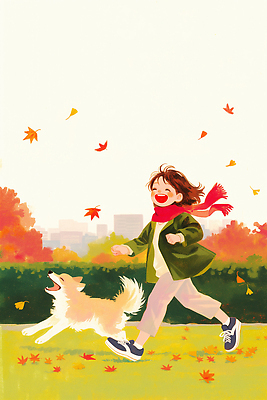 JPG 나무 공원 행복 컬러 단풍 일러스트 자연 미소 웃음 풍경 소녀 반려동물 귀여움 산책 가을 강아지 즐거움 외출 주말 국내일러스트 AI일러스트 AI콘텐츠 식물 동물 계절 공공시설 여자 감정 어린이 컨셉 잎 휴식 표정 개 생태계 파일형식