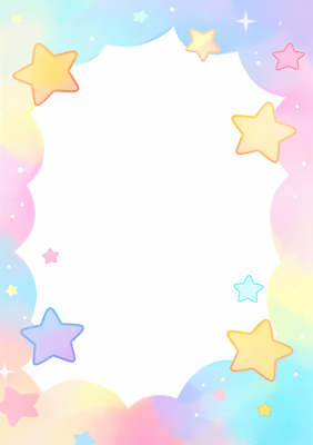 JPG 디자인 별 예술 컬러 백그라운드 일러스트 동화 이벤트 그래픽 장식 스마트폰 컬러풀 디지털 공간 파스텔 꾸미기 창의력 스타일 아기자기 국내일러스트 AI일러스트 AI콘텐츠 자연요소 컨셉 학용품 핸드폰 스마트기기 파일형식