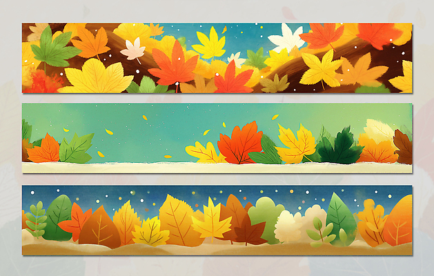 PSD 나무 템플릿 배너템플릿 계절 예술 컬러 백그라운드 단풍 낙엽 자연 나뭇잎 풍경 가을 조화 뷰티풀 배너세트 식물 배너 잎 세트 생태계 파일형식