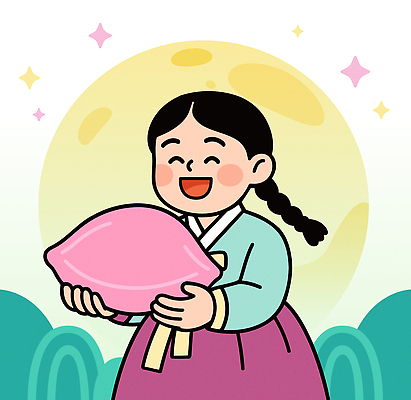 한국문화 전통 손 행복 별 컬러 백그라운드 일러스트 웃음 소녀 축제 기쁨 전통음식 보름달 표현 한복 즐거움 오브젝트 송편 국내일러스트 AI파일 자연요소 동양문화 한국전통 여자 감정 어린이 음식 떡 한국 표정 신체부위 달 전통의상 파일형식 벡터