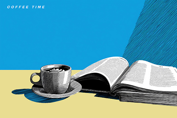 PSD 디자인 문화 여유 커피 음료 예술 백그라운드 일러스트 탁자 휴식 취미 일상 책 독서 카페 시간 비교 편안함 오브젝트 창의력 국내일러스트 감정 가구 컨셉 라이프 상점 감각 파일형식