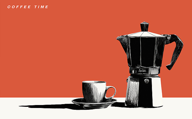 PSD 디자인 여유 커피 음료 분홍색 일러스트 아침 휴식 거리 취미 카페 원두 분위기 맛 커피잔 클럽 모카포트 홈카페 국내일러스트 주간 감정 컬러 컨셉 주전자 잔 상점 파일형식