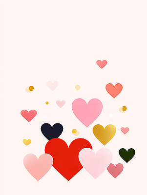 JPG 디자인 감정 예술 컬러 백그라운드 패턴 일러스트 사랑 장식 유행 하트 표현 분위기 편안함 크기 장면 부드러움 창의성 테마 국내일러스트 AI일러스트 AI콘텐츠 모양 컨셉 무늬 감각 파일형식