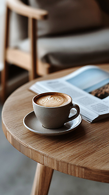 JPG 편집이미지 문화 여유 커피 음료 탁자 휴식 디저트 사람 일상 독서 카페 잡지 편안함 편집실사 AI포토 AI콘텐츠 감정 음식 가구 컨셉 라이프 간행물 상점 감각 CG 파일형식