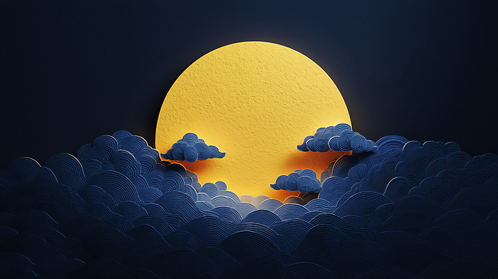 JPG 구름 편집이미지 디자인 예술 컬러 백그라운드 밤하늘 풍경 일몰 보름달 이미지 감성 조화 뷰티풀 풍경화 이미지편집 AI컴퓨터그래픽 AI콘텐츠 자연요소 컨셉 하늘 노을 달 야간 그림 파일형식