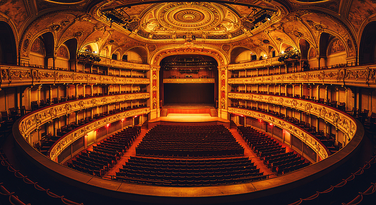 JPG 편집이미지 디자인 문화 예술 음악 의자 조명 내부 공연 군중 저녁 극장 공연장 공연예술 뷰티풀 편집실사 AI포토 AI콘텐츠 가구 문화예술 사람 이벤트 야간 CG 파일형식