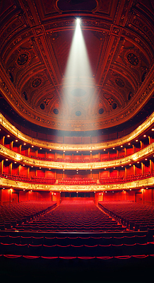 JPG 편집이미지 문화 예술 조명 공연 무대 대기 화려 분위기 극장 공연장 소음 객석 편집실사 AI포토 AI콘텐츠 컨셉 이벤트 소리 CG 파일형식