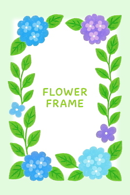 PSD 디자인 꽃 컬러 백그라운드 잎 패턴 일러스트 자연 프레임 그래픽 장식 초록색 그림 서식 화사함 조화 뷰티풀 생동감 국내일러스트 식물 컨셉 무늬 생태계 파일형식