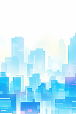 JPG 디자인 백그라운드 일러스트 미술 풍경 건물 파란색 공간 도시 화려 입체 그림 청록색 조화 고층 국내일러스트 AI일러스트 AI콘텐츠 건축물 컬러 컨셉 문화예술 파일형식