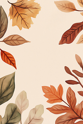 JPG 식물 디자인 계절 컬러 백그라운드 잎 패턴 일러스트 자연 나뭇잎 따뜻함 장식 가을 분위기 그림 심플 감성 국내일러스트 AI일러스트 AI콘텐츠 컨셉 무늬 생태계 파일형식