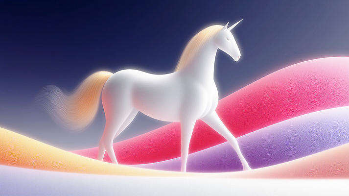 JPG 동물 편집이미지 컬러 백그라운드 자연 생명 세계 걷기 고요 흰색 신비 장면 뷰티풀 상상력 유니콘 환상 편집3D AI컴퓨터그래픽 AI콘텐츠 컨셉 모션 3D 생태계 파일형식