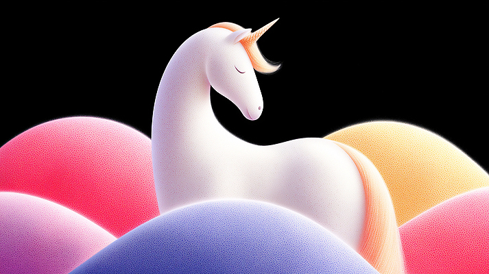 JPG 동물 구름 편집이미지 감정 컬러 상상 자연 꿈 자유 신비 그림 부드러움 뷰티풀 유니콘 편집3D AI컴퓨터그래픽 AI콘텐츠 자연요소 컨셉 3D 감각 생태계 파일형식