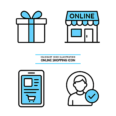 아이콘 디자인 기술 선물 스마트폰 상점 웹 쇼핑카 소비 구매 그림 온라인쇼핑 전자상거래 프로필 사용자 2D아이콘 AI파일 인터넷 핸드폰 스마트기기 쇼핑 카트 온라인 파일형식 벡터