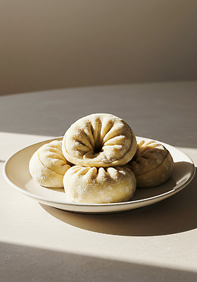 JPG 편집이미지 접시 한식 음식 재료 디저트 따뜻함 요리 주방 만두 부드러움 찐만두 편집실사 AI포토 AI콘텐츠 식기 감각 CG 파일형식