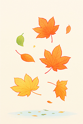 JPG 나무 계절 예술 컬러 낙엽 잎 일러스트 자연 바람 풍경 초록색 환경 주황색 금색 가을 물방울 변화 떨어짐 숲 생태계 뷰티풀 국내일러스트 AI일러스트 AI콘텐츠 자연요소 식물 컨셉 날씨 파일형식