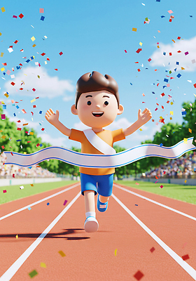 JPG 편집이미지 학생 스포츠 모션 달리기 운동 축제 경쟁 기쁨 군중 트랙 체육대회 결승선 이미지편집 AI컴퓨터그래픽 AI콘텐츠 감정 컨셉 건강 사람 체육 대회 파일형식
