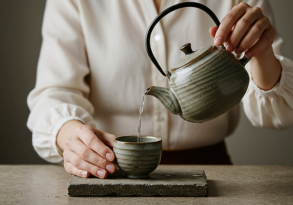 JPG 편집이미지 전통 손 여자 음료 탁자 도자기 분위기 붓기 차 수증기 편안함 찻잔 다도 조화 순간 의료성형뷰티 편집실사 AI인물포토 AI콘텐츠 가구 컨셉 모션 잔 사람 신체부위 예절 감각 CG 파일형식 AI포토