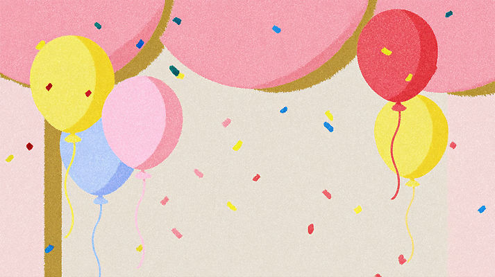 JPG 행복 감정 컬러 일러스트 가족 놀이 장식 친구 파티 축제 모임 축하 생일파티 분위기 즐거움 준비 풍선 색종이 국내일러스트 AI일러스트 AI콘텐츠 종이 컨셉 관계 이벤트 생일 파일형식