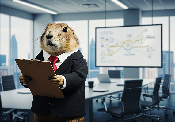 JPG 편집이미지 비즈니스 회의 직장 정장 사무실 고층빌딩 자료 도시 업무 발표 프레젠테이션 준비 다람쥐 주말 이미지편집 AI컴퓨터그래픽 AI콘텐츠 옷 회사 빌딩 작업 설치류 파일형식