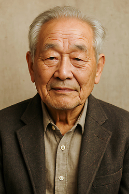 JPG 편집이미지 노년 남자 감정 포즈 표정 미소 사람 상반신 카메라 반응 순간 의료성형뷰티 편집실사 AI인물포토 AI콘텐츠 성인 전자제품 CG 파일형식 AI포토