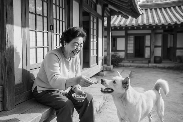 JPG 동물 편집이미지 전통 행복 가족 디저트 한옥 한국 웃음 정원 강아지 즐거움 아줌마 소통 의료성형뷰티 편집실사 AI인물포토 AI콘텐츠 한국전통 여자 감정 아시아 음식 중년 컨셉 고건축 관계 표정 반려동물 개 CG 주부 파일형식 AI포토