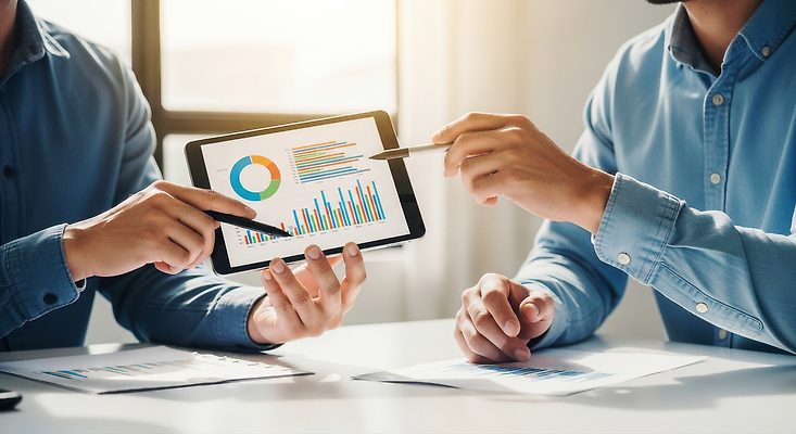 JPG 편집이미지 회의 그래프 협력 사무실 자료 작업 전문직 토론 분석 서류판 애널리스트 의사소통 프로젝트 의료성형뷰티 편집실사 AI포토 AI인물포토 AI콘텐츠 직업 컨셉 비즈니스 사무용품 CG 파일형식