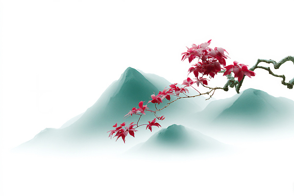 JPG 나무 식물 단풍 일러스트 자연 하늘 가지 산 국립공원 풍경 빨간색 초록색 일출 고요 안개 가을 조화 뷰티풀 탐방 국내일러스트 AI일러스트 AI콘텐츠 계절 공원 컬러 잎 채소 날씨 노을 생태계 파일형식