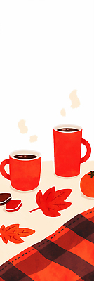 JPG 커피 음료 단풍 일러스트 자연 탁자 디저트 주택 따뜻함 요리 일상 친구 과자 머그컵 가을 차 편안함 국내일러스트 AI일러스트 AI콘텐츠 계절 음식 가구 잎 관계 건물 라이프 컵 감각 생태계 파일형식