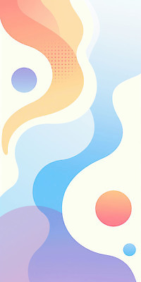 JPG 모양 디자인 컬러 백그라운드 패턴 곡선 일러스트 추상 그래픽 표현 원형 부드러움 감성 조화 색채 미니멀 차분 국내일러스트 AI일러스트 AI콘텐츠 도형 선 컨셉 무늬 감각 파일형식